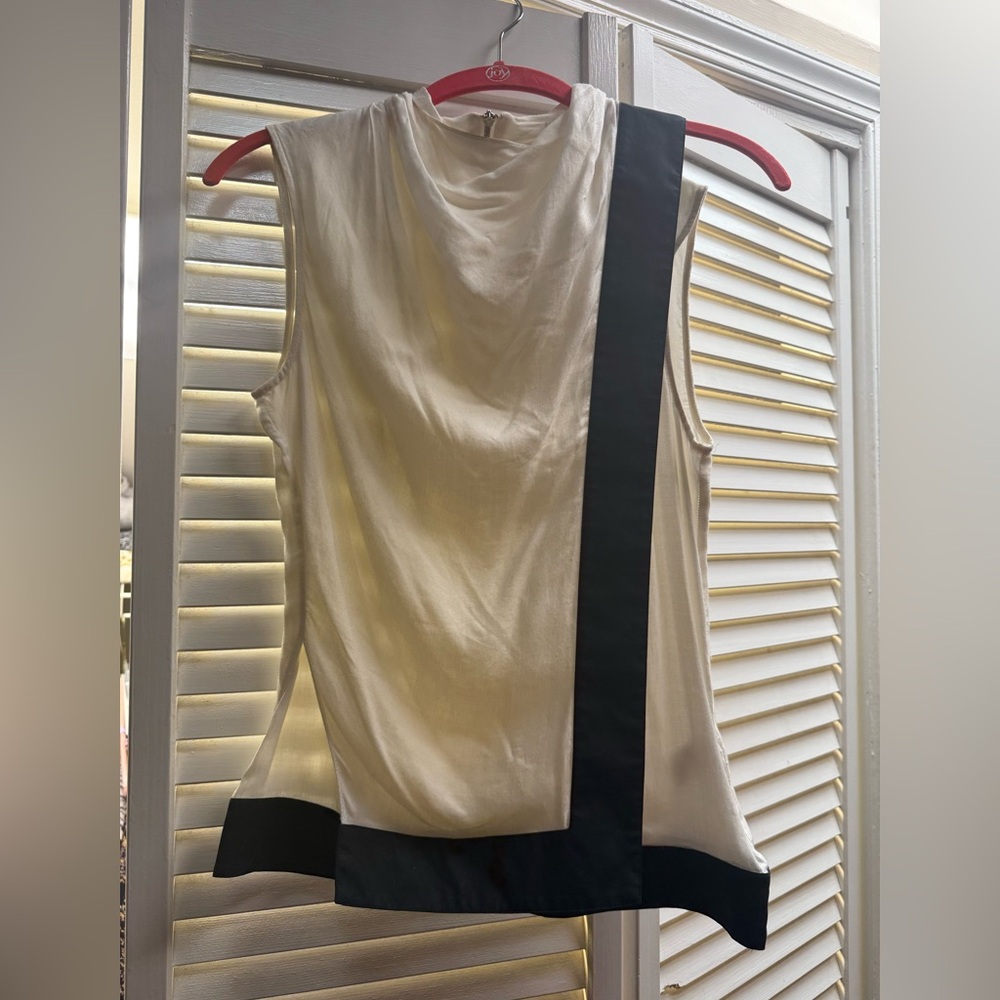 Helmut Lang Ivory Blouse